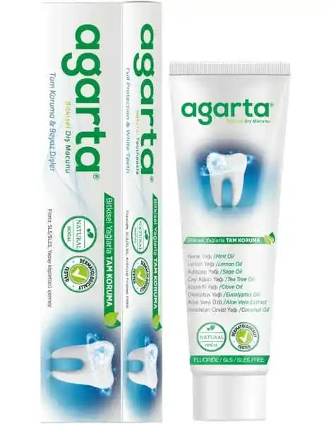 Agarta Doğal ve Florürsüz Diş Macunu ile Güçlü ve Sağlıklı Gülüşler