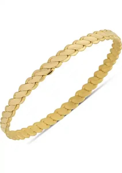 Altında Fırsat 25 Gram 22 Ayar Burma Bilezik Seti Yüksek Kalite ve Zarafet İçin Uygun