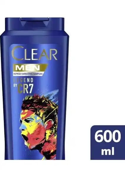 Clear Men Ronaldo Limited Edition Kepeğe Karşı Etkili Erkekler İçin 600 ml Şampuanı