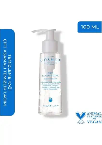 Cosmed Atopia Cleansing Oil: Doğal ve Etkili Yüz ve Vücut Temizleme Yağı