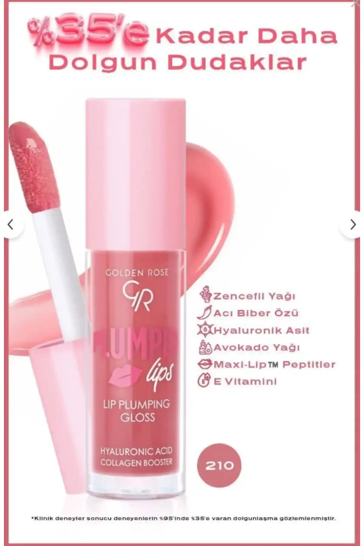 Golden Rose Plumped Lips Dudak Dolgunlaştırıcı Lip Gloss İncelemesi ve Kullanım Tavsiyeleri