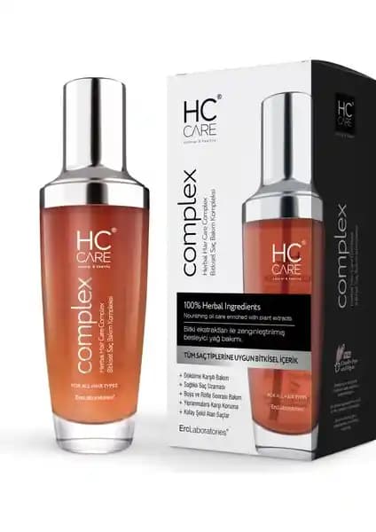 Hc Care Complex Bitkisel Saç Bakım Kompleksi: Saç Sağlığını Destekleyen Doğal Çözüm