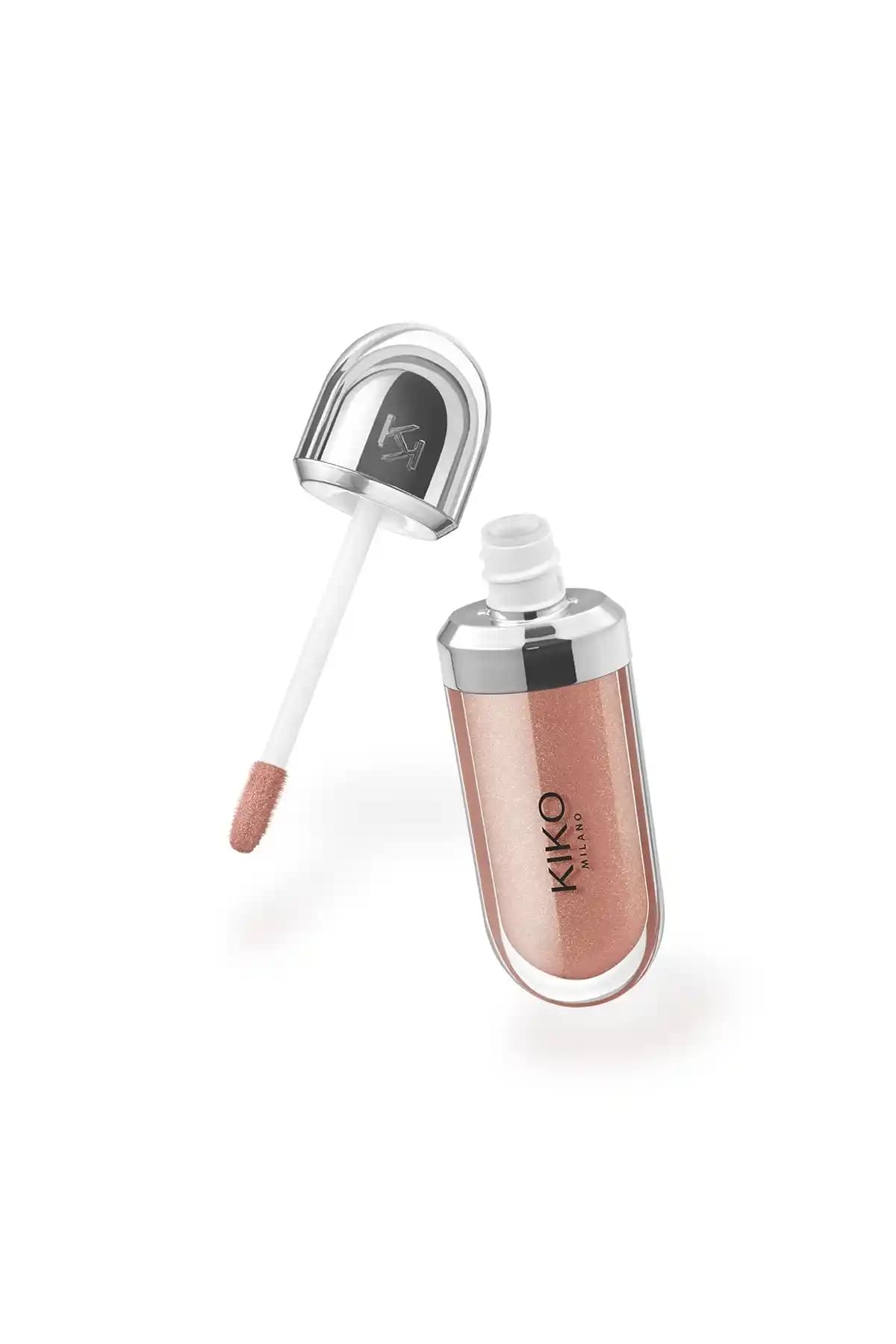 KIKO 3D Hydra Lip Gloss 19 Cream Cashmere Dudak Parlatıcısı ile Doğal Parlaklık ve Nem Sağlayın