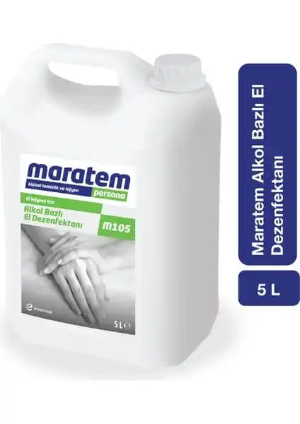 Maratem M105 Alkol Bazlı El Dezenfektanı: Güvenli ve Çevre Dostu Hijyen Çözümü
