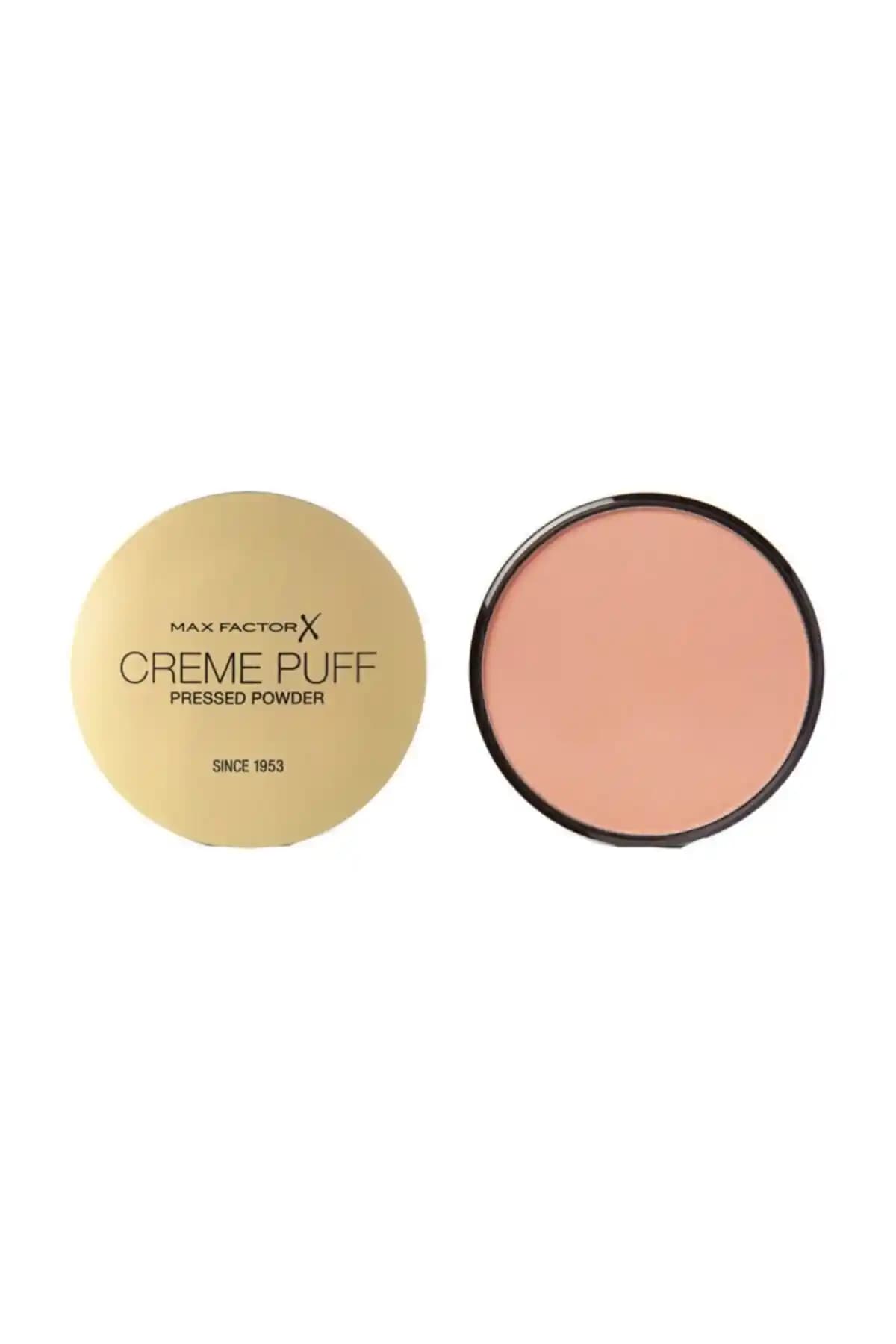 Max Factor Creme Puff Pudra 55 Candle Glow - Doğal ve Mat Görünüm Sağlayan Kozmetik