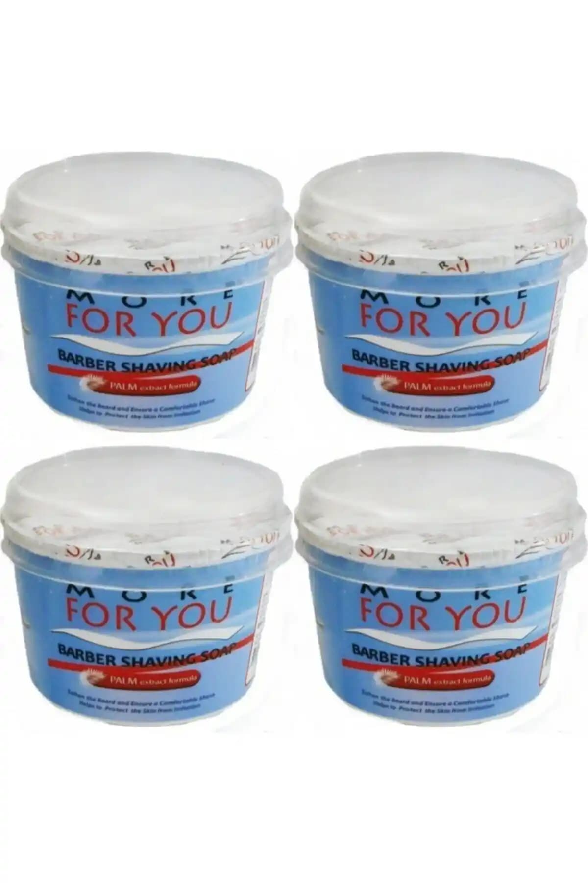 More For You Berber Tıraş Sabunu 140 Gr 4'lü Paket ile Konforlu ve Hijyenik Tıraş Deneyimi