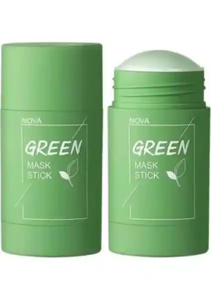 Nova Green Mask Stick Premium Doğal ve Arındırıcı Yüz Maskesi Cilt Bakımı İçin