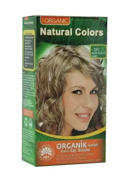 Organik ve Kimyasal İçermeyen Açık Küllü Sarı Saç Boyası - Sağlıklı ve Kalıcı Renkler
