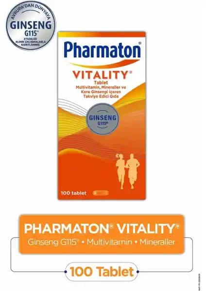 Pharmaton Vitality 100 Tablet ile Enerji ve Sağlık Desteğinde Güncel Yaklaşımlar
