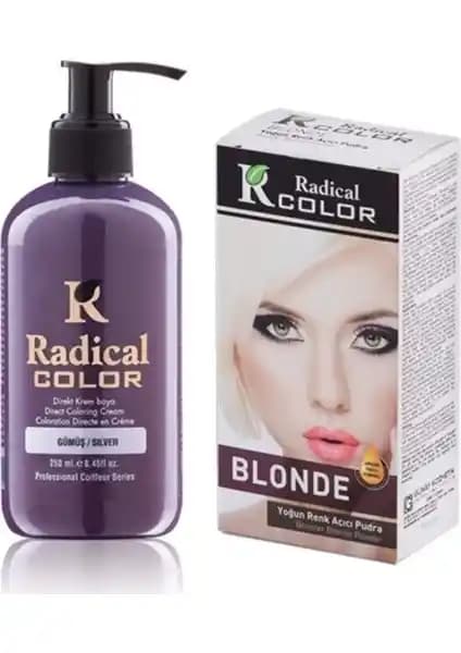 Radical Color Gümüş Amonyaksız Su Bazlı Saç Boyası: Sağlıklı ve Yaratıcı Renk Seçenekleri