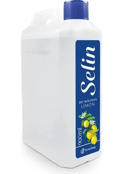 Selin Kolonya 900 ml Limon Bidon - Yüksek Kaliteli Ferahlatıcı Hijyen Ürünü