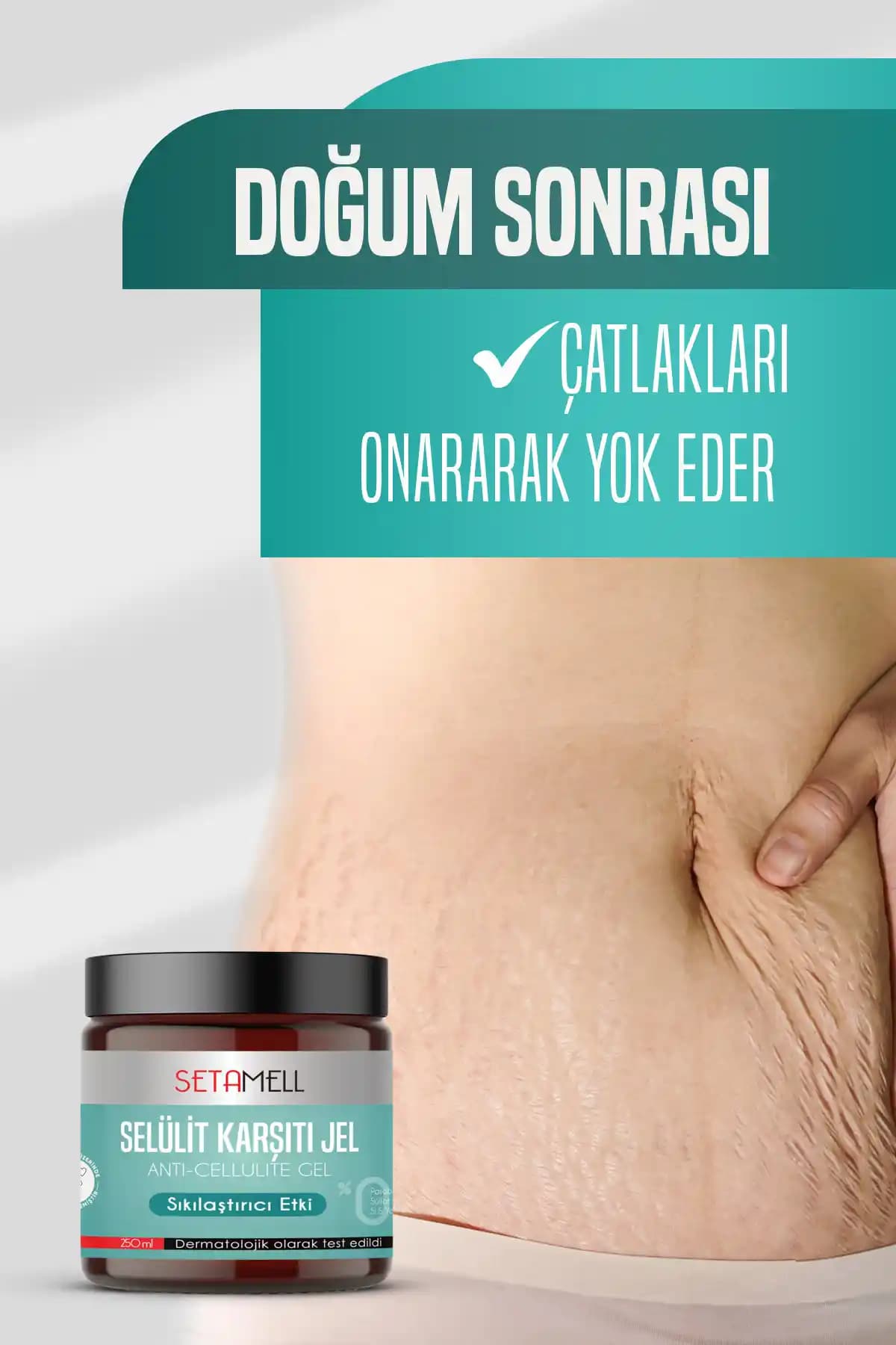 Setamell Incelticı Vegan Sıkılaştırıcı ve Selülit Giderici Vücut Jeli Özellikleri ve Kullanımı