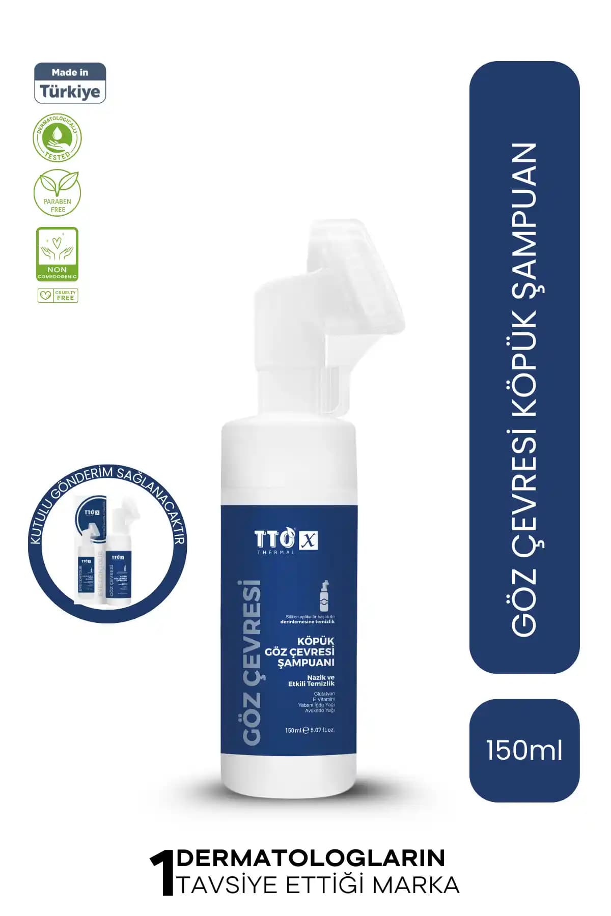 Tto X Çay Ağacı İçeren Aplikatörlü Göz Çevresi Temizleme Köpüğü Ürün Tanıtımı ve Kullanım Rehberi