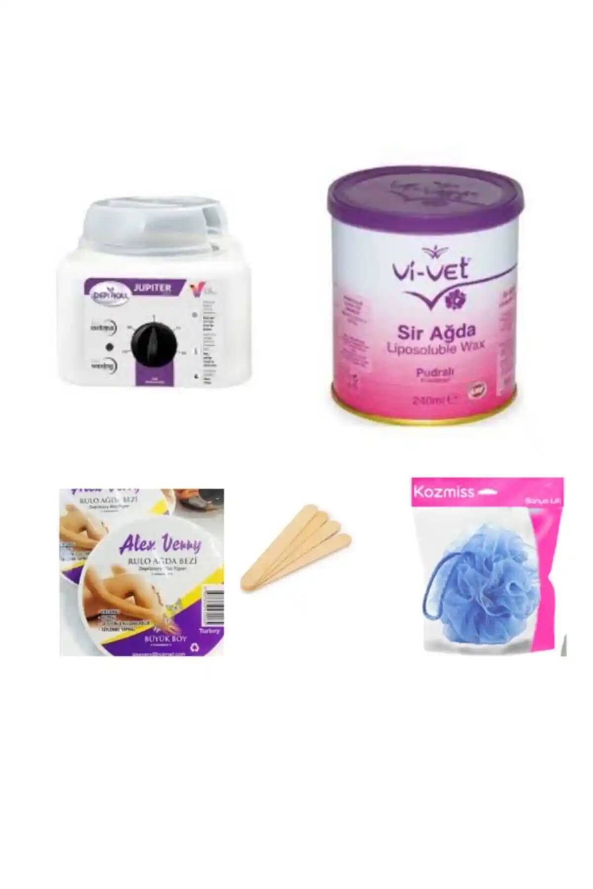 Vi vet Pudralı Konserve Sir Ağda Seti: Evde Profesyonel Sonuçlar İçin Uygun Çözüm