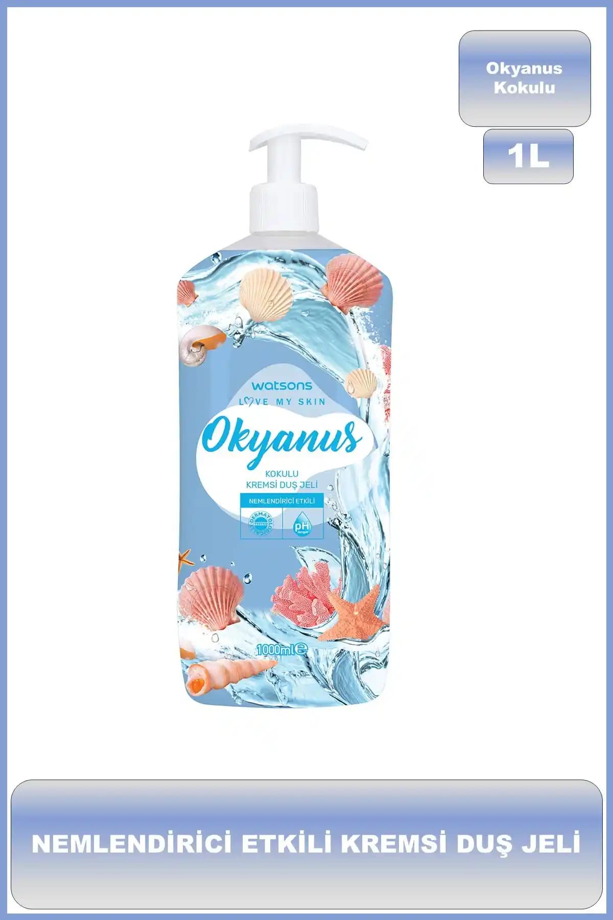 Watsons Okyanus Kremsi Duş Jeli: Ferahlatıcı ve Ekonomik Günlük Temizlik Çözümü