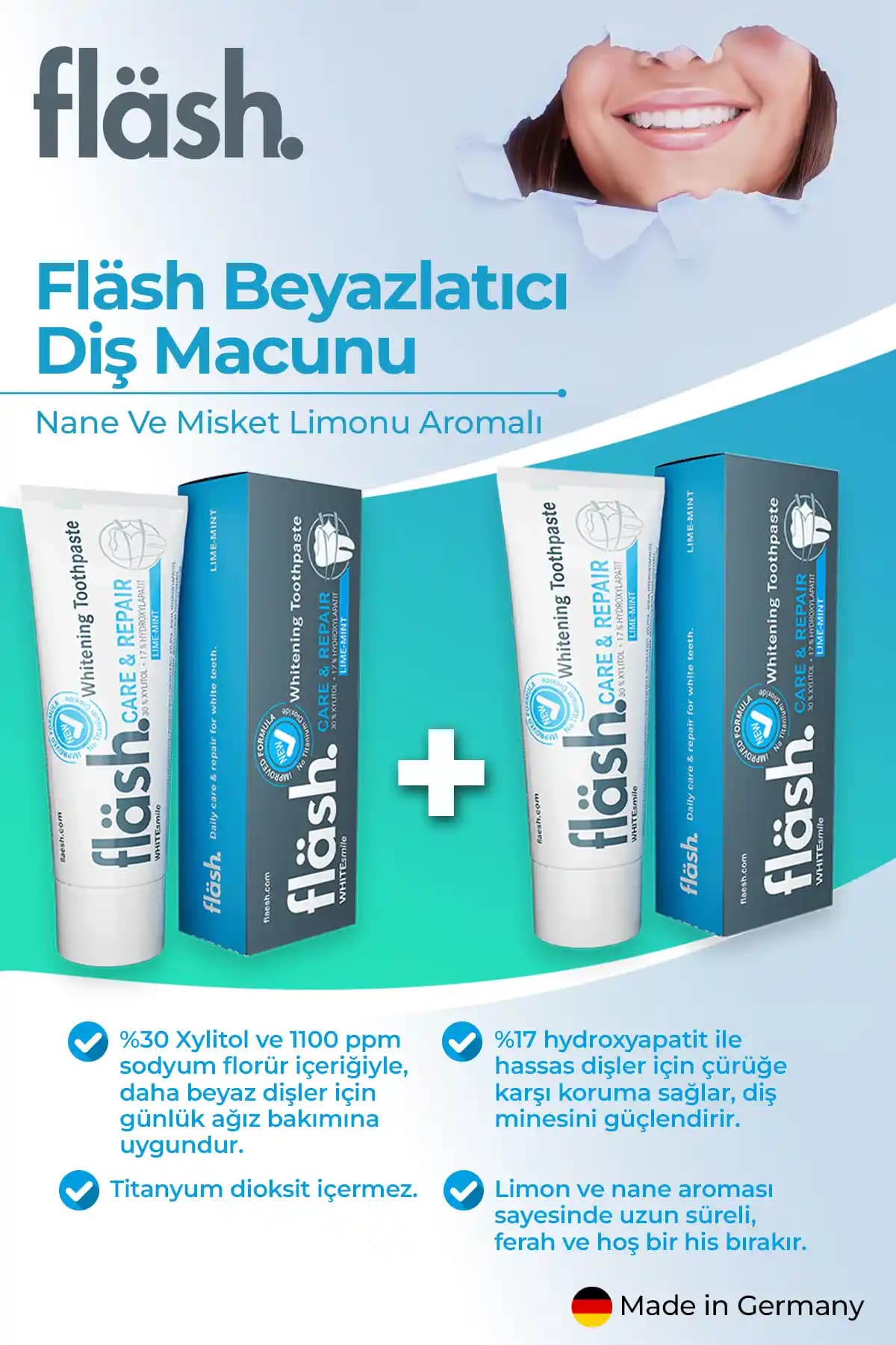 WHITEsmile Flash Beyazlatıcı Diş Macunu: Günlük Kullanım İçin Güvenilir ve Etkili