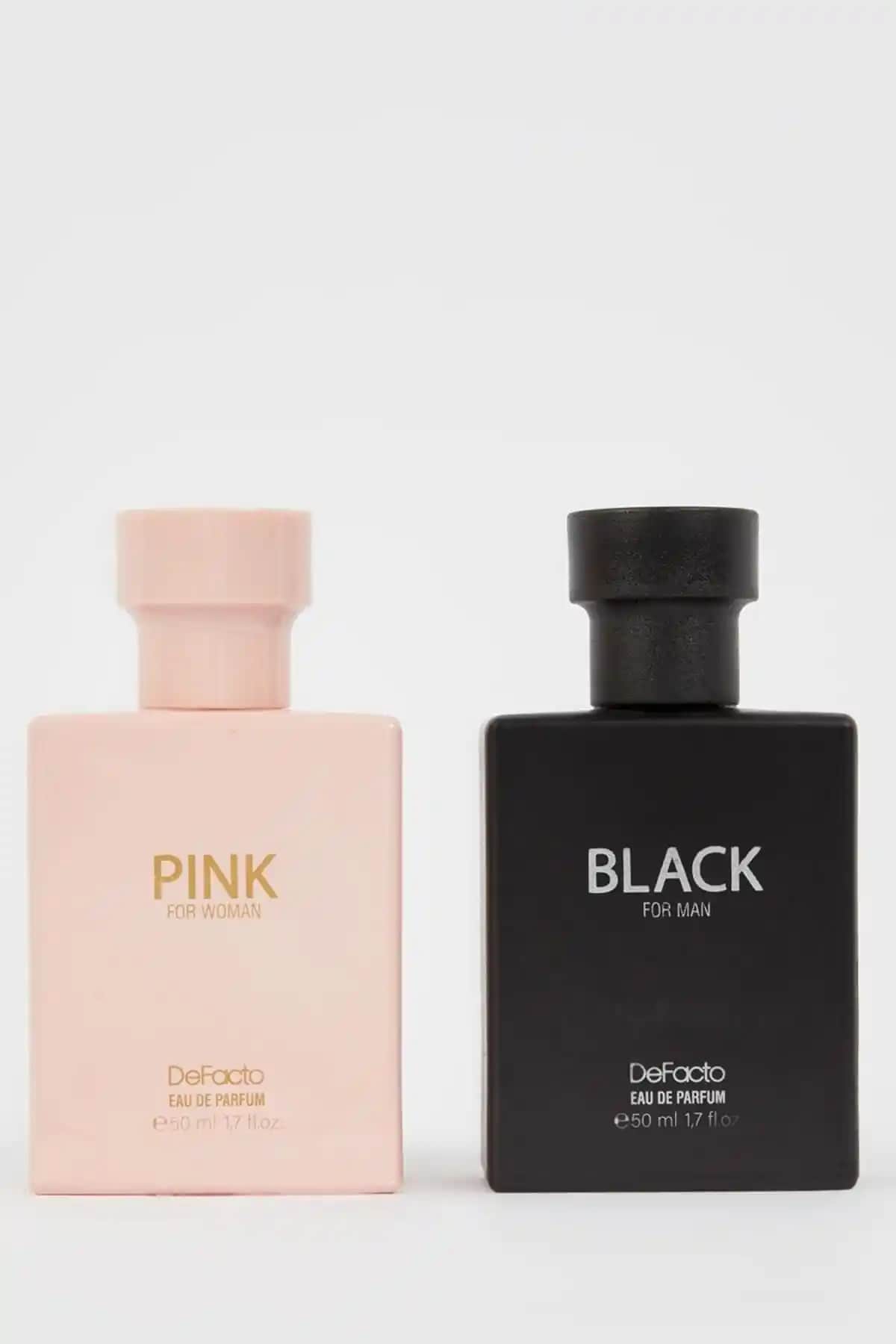 Defacto Erkek Black Parfüm ve Kadın Pink Parfüm 2'li Hediye Seti Tanıtımı