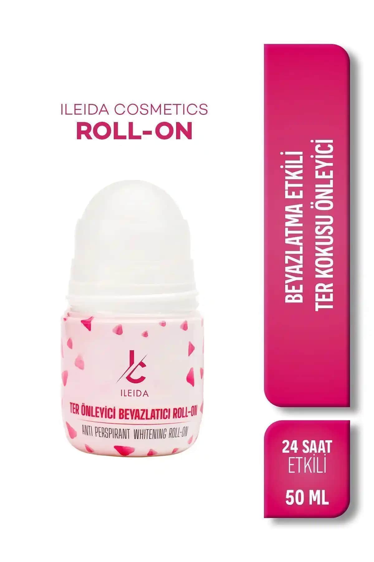 İLEİDA Ter Önleyici Beyazlatıcı Roll-On ile Gün Boyu Ferahlık Sağlayın