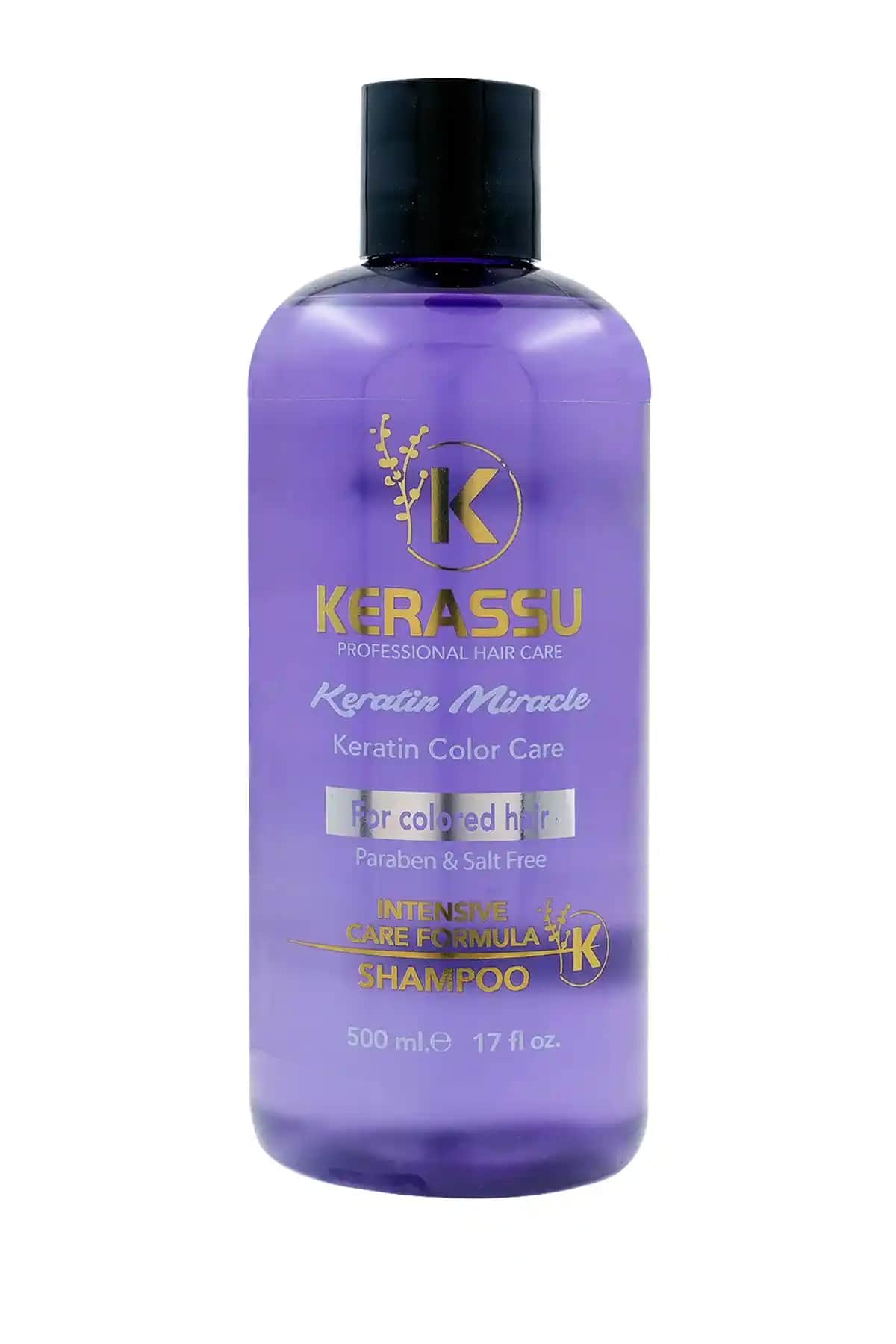 KERASSU Boya Korumalı Şampuan İle Boyalı Saçlar İçin Derinlemesine Bakım