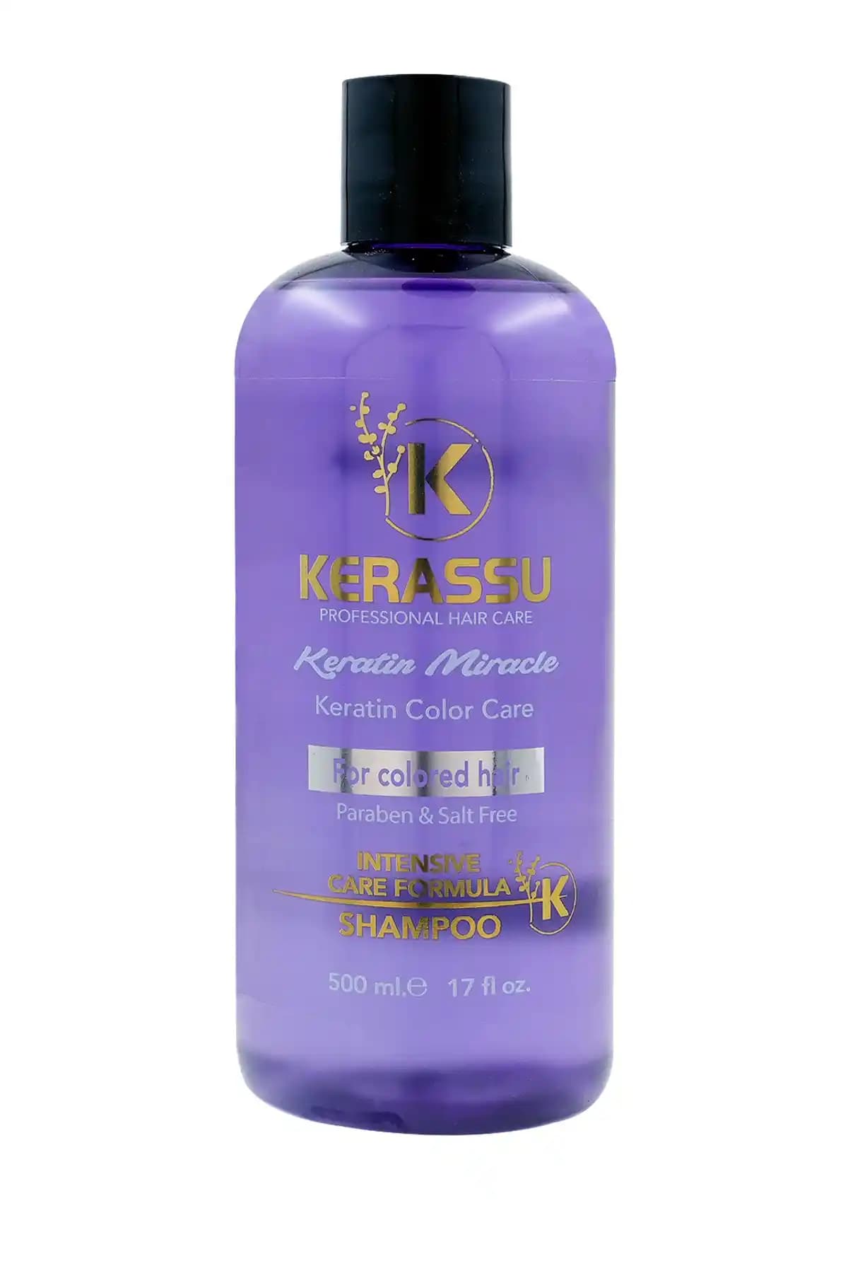 KERASSU Boya Korumalı Şampuan İle Boyalı Saçlar İçin Derinlemesine Bakım