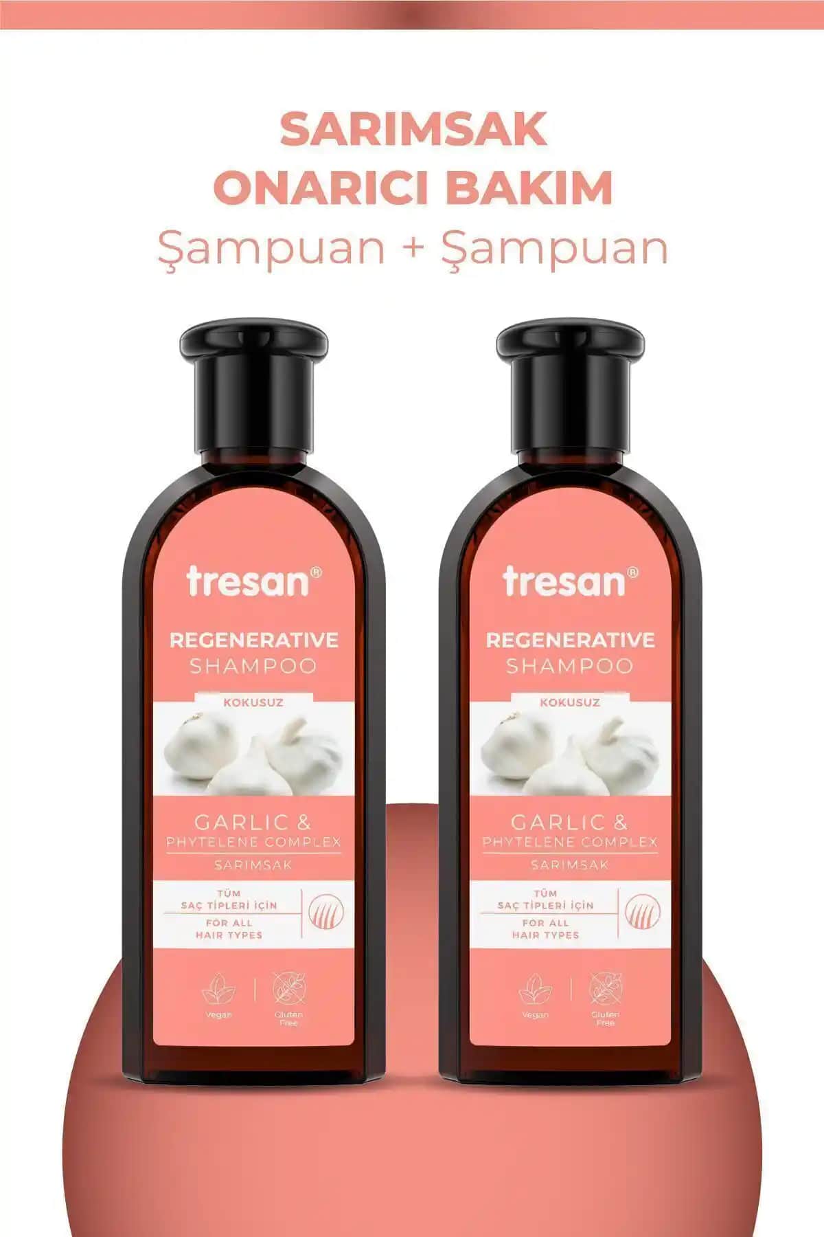 Tresan Sarımsak Onarıcı Bakım Şampuanı ile Boyalı Saçlarınıza Özen Gösterin