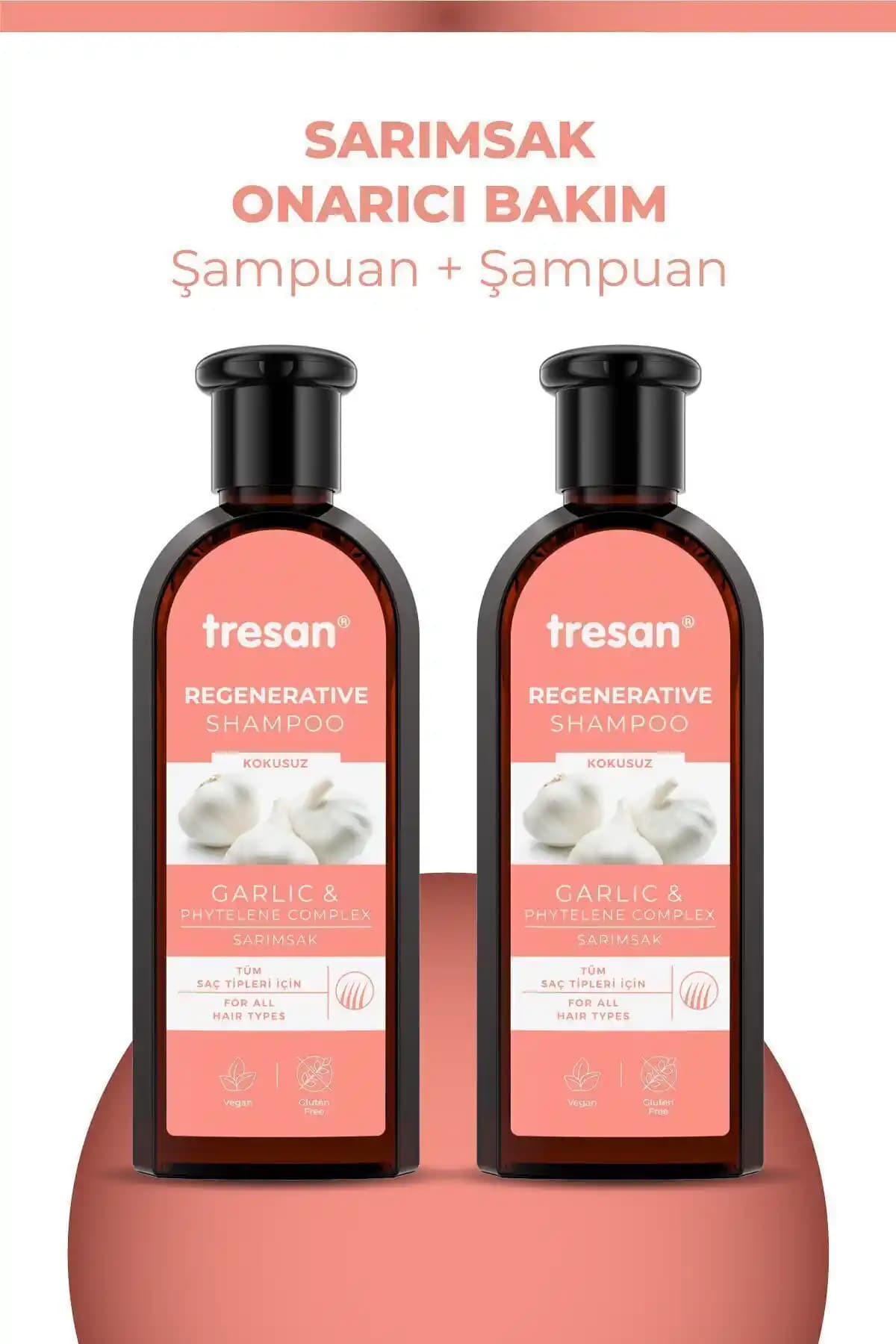 Tresan Sarımsak Onarıcı Bakım Şampuanı ile Boyalı Saçlarınıza Özen Gösterin