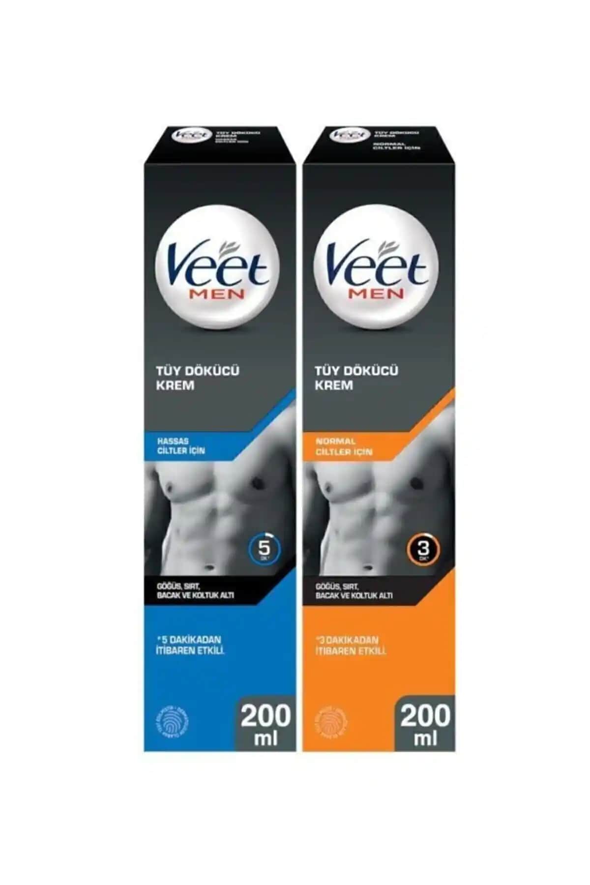 Veet Men Tüy Dökücü Kremler: Hassas ve Normal Ciltlere Uygun Seçenekler