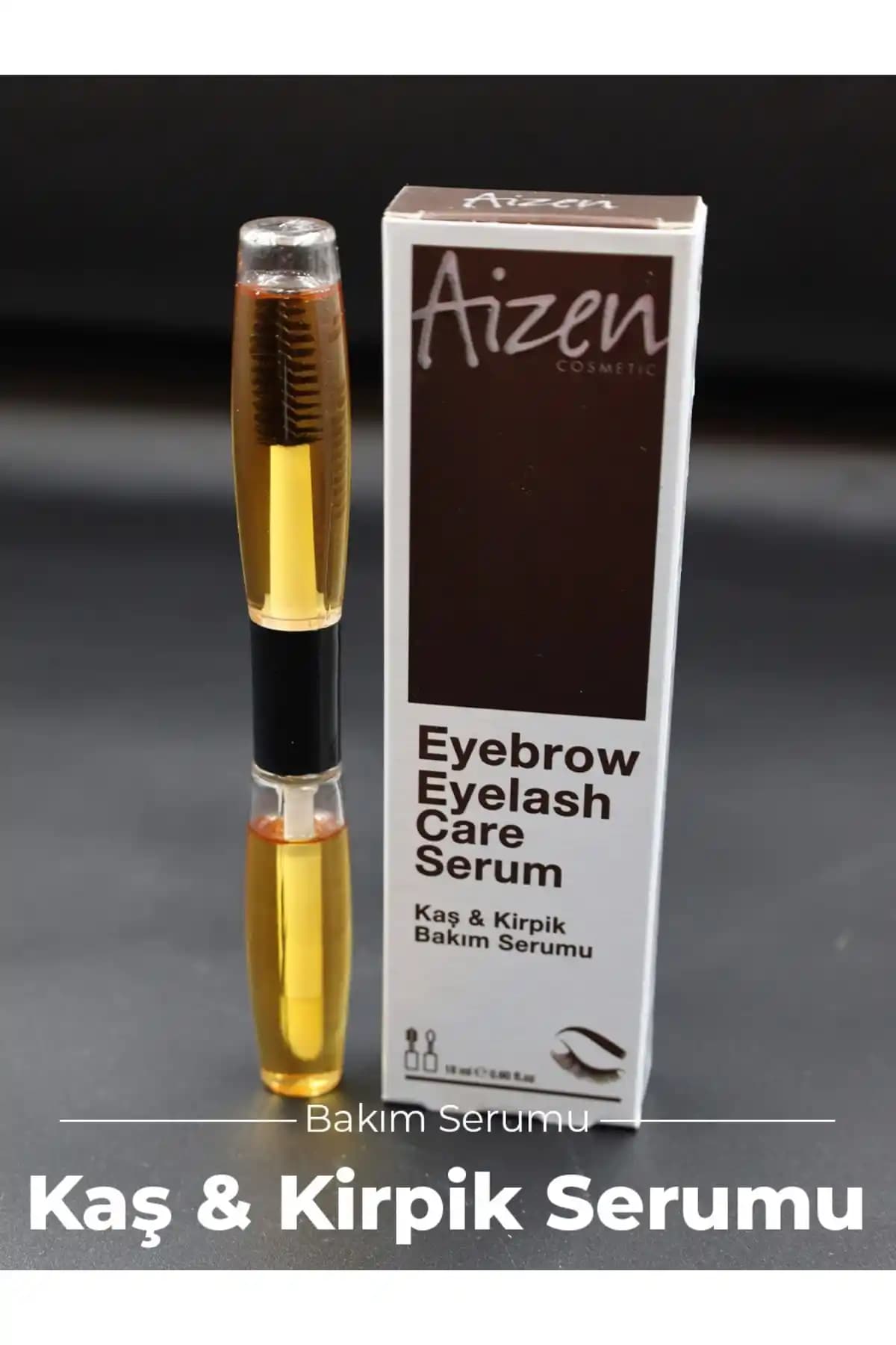 Aizen Kaş ve Kirpik Bakım Serumu: Doğal İçeriklerle Güçlendiren ve Dolgunlaştıran Çözüm