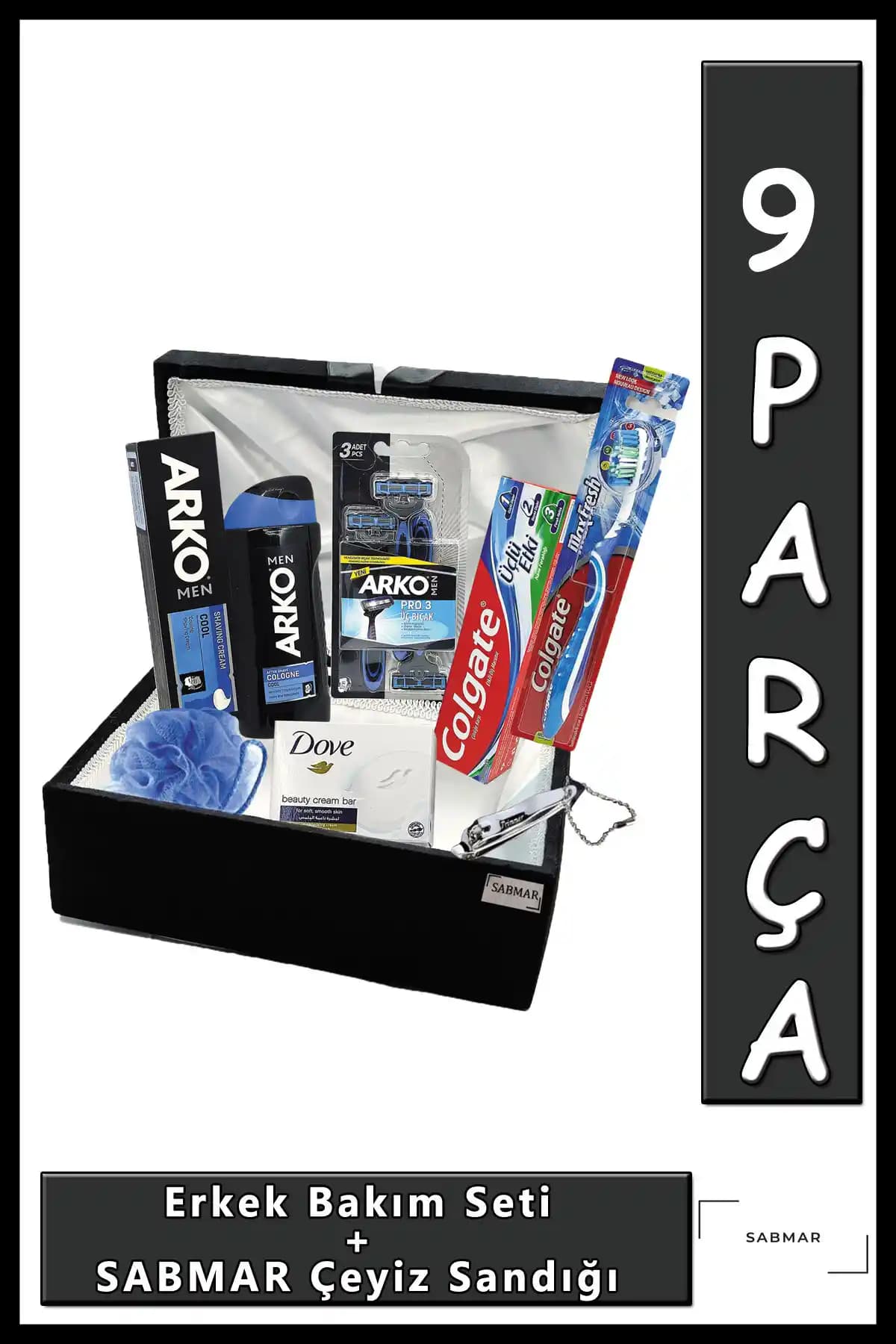 Arko Men Sabmar Erkek Bakım Seti ve Damat Çeyiz Sandık Seti İnceleme ve Detaylar