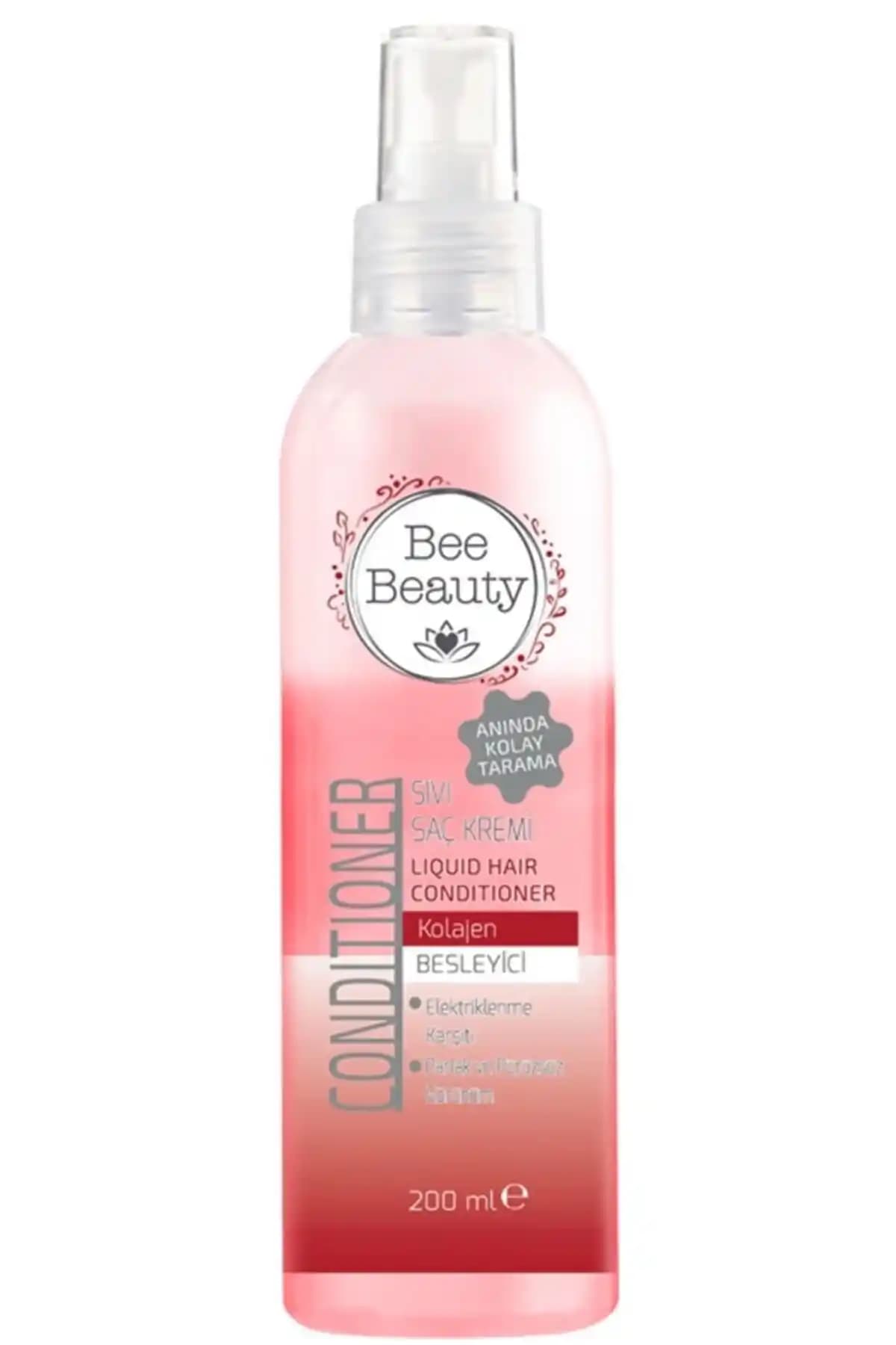 Bee Beauty Kolajen Sıvı Saç Kremi: Nemlendirme ve Hacim Kazandıran Doğal Saç Bakım Ürünü