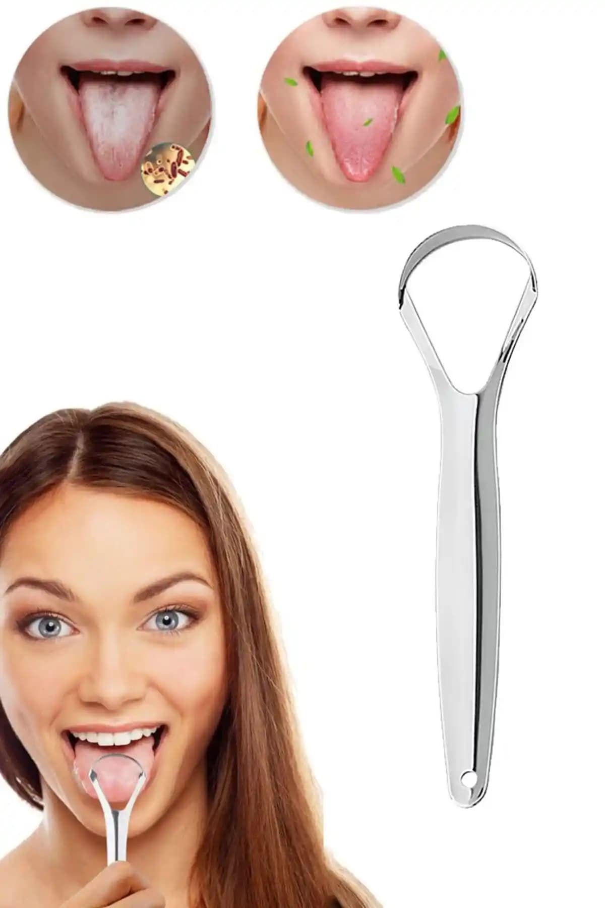 Chavin Çelik Dil Temizleme Aparatı: Dayanıklı ve Etkili Ağız Bakım Çözümü