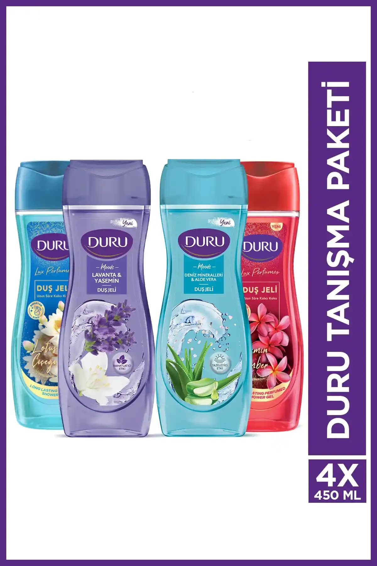 Duru Moods Duş Jeli Seti: Doğal Aromalar ve Uzun Süreli Kullanım İçin Güvenli Tercih