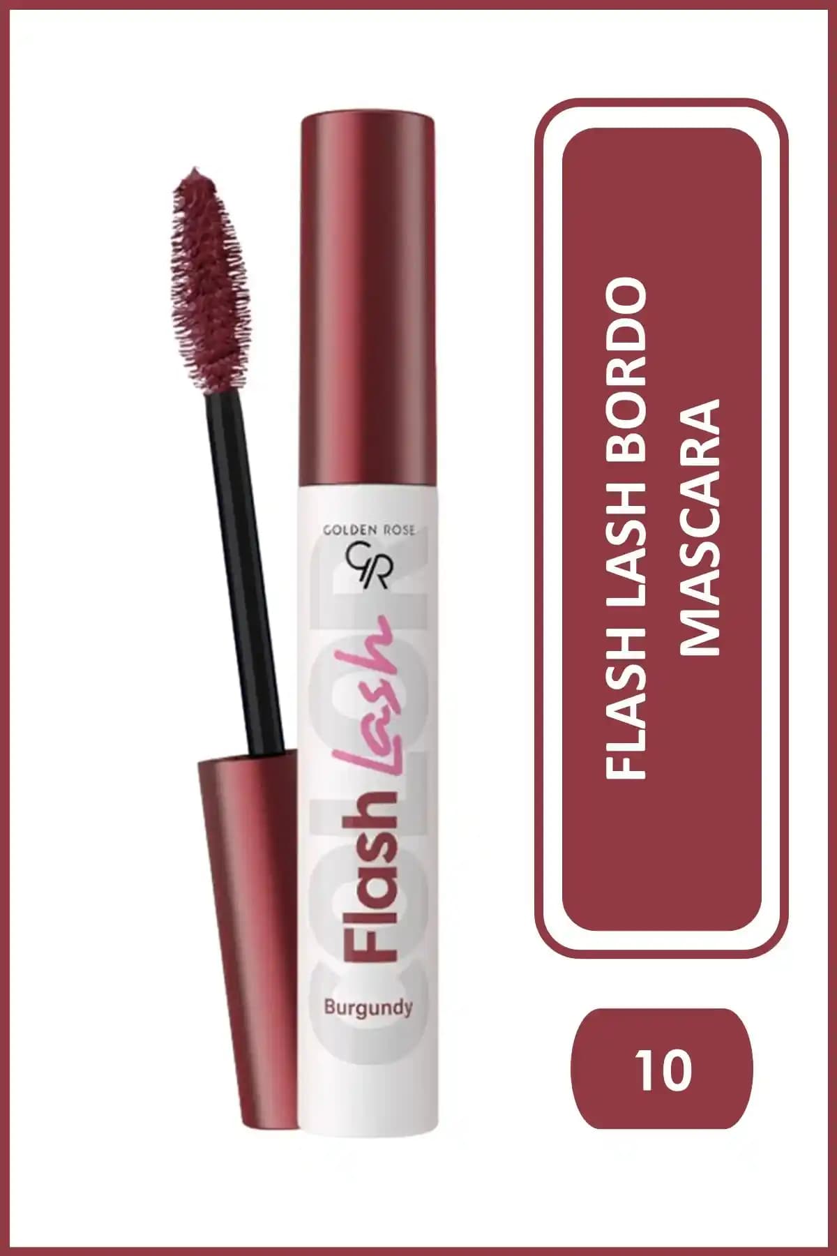 Golden Rose Flash Lash Bordo Maskara No:10 İnceleme ve Kullanıcı Yorumları