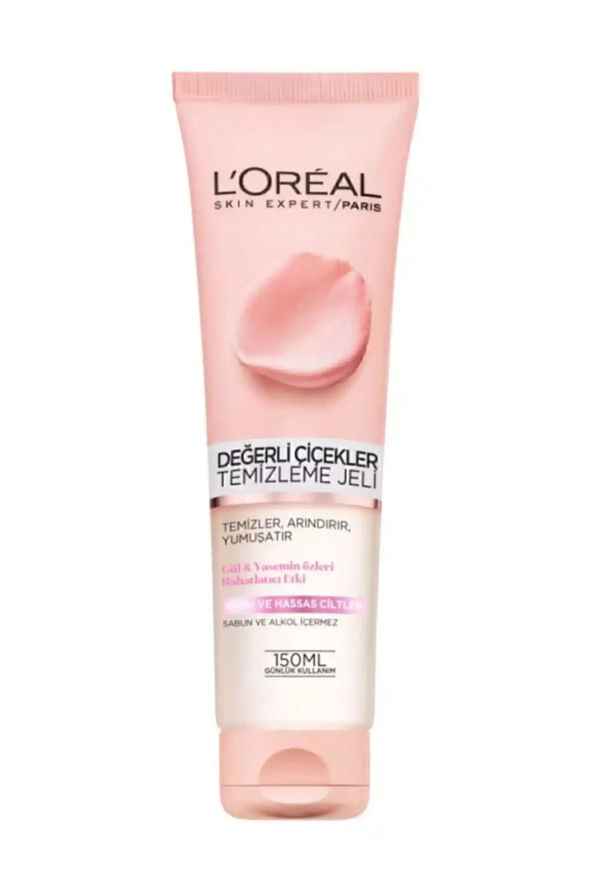 L'Oreal Paris Değerli Çiçekler Hassas Ciltler İçin Yüz Temizleme Jeli Özellikleri ve Faydaları