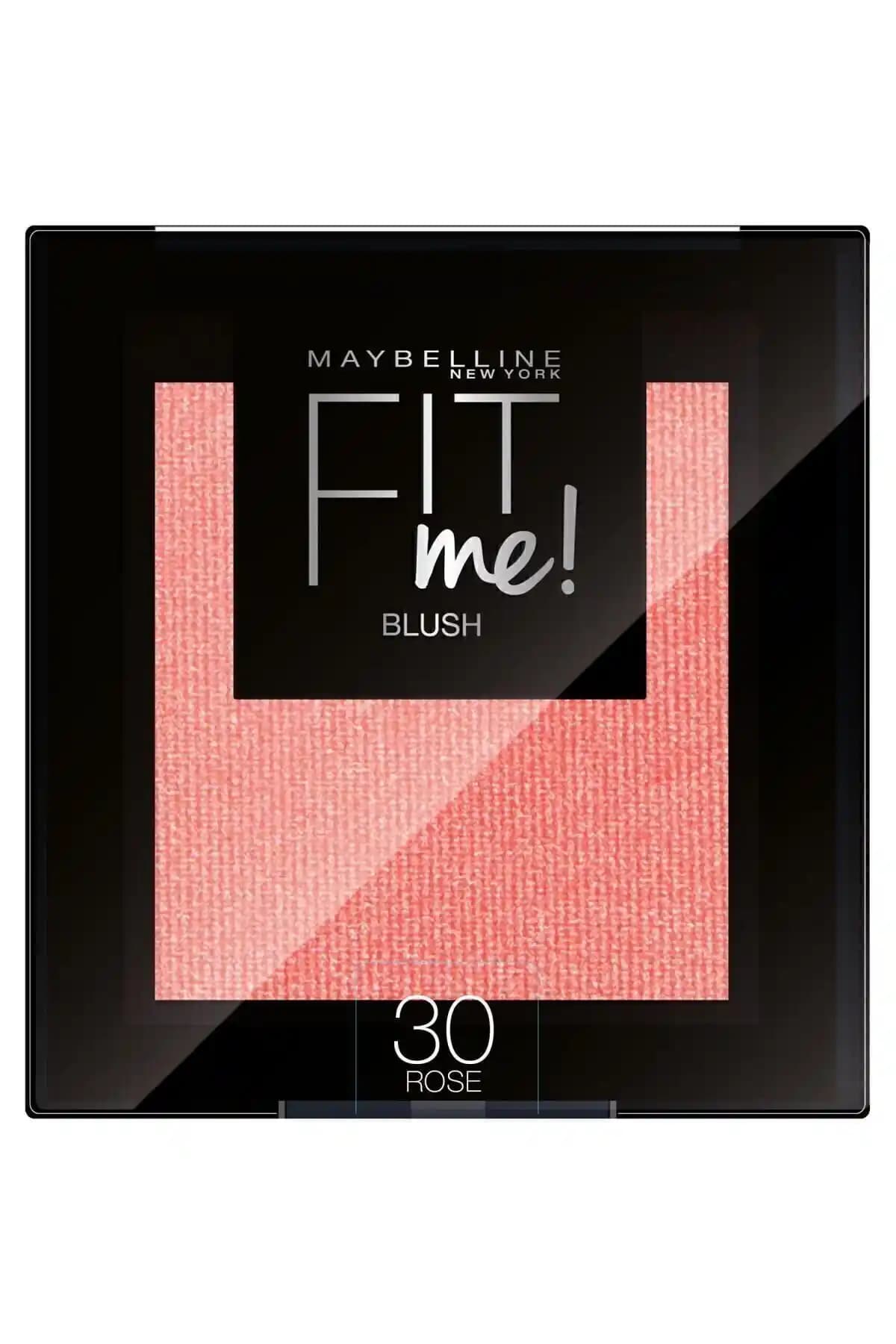 Maybelline Fit Me Blush 30 Rose Doğal Görünüm ve Sağlıklı Işıltı Sağlayan Pembe Allık