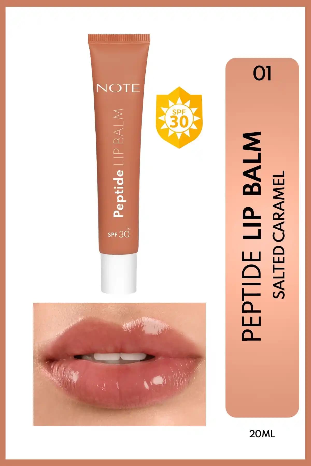 Note Cosmetics Peptide Lip Balm SPF 30 İncelemesi: Doğal Görünüm ve Güneş Koruması Sağlayan Dudak Bakım Ürünü