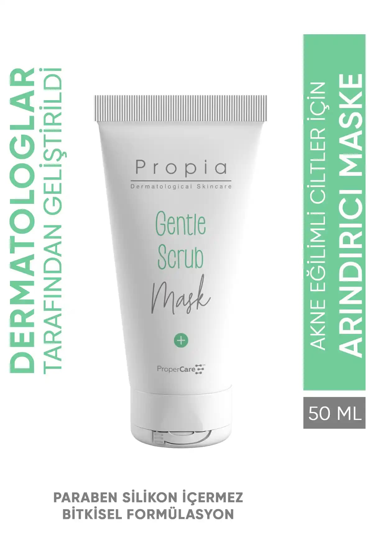 Propia Beyaz Kil Yüz Maskesi: Akne ve Siyah Nokta Karşıtı Derin Temizlik Ürünü