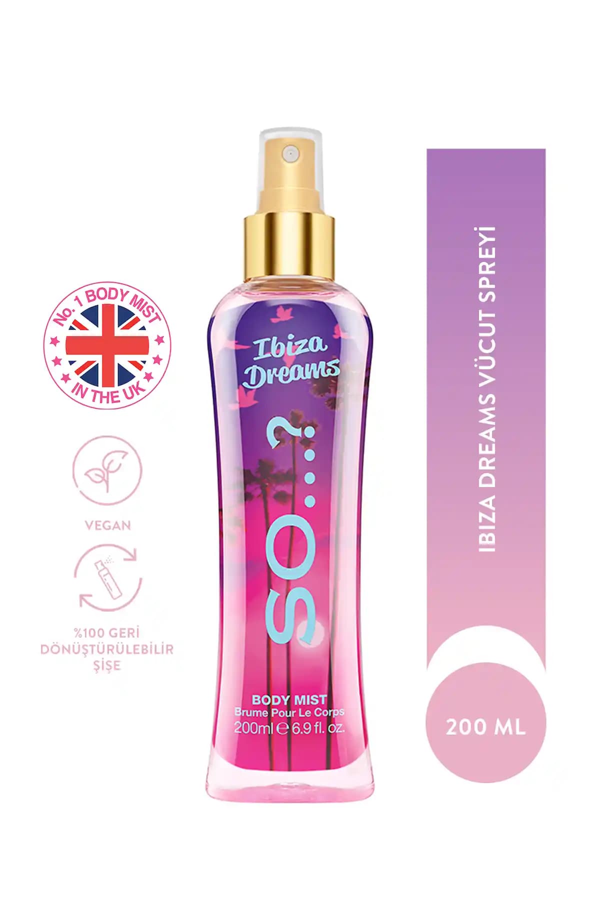 So Fragrance So…? Ibiza Dreams Vücut Spreyi: Ferah ve Kalıcı Meyveli Çiçeksi Koku