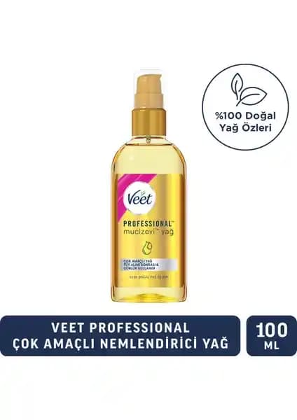 Veet Mucizevi Yağ: Çok Amaçlı Doğal Nemlendirici ve Cilt Bakım Ürünü