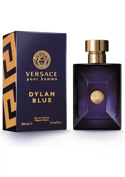 Versace Dylan Blue Erkek Parfümü 100 ml Odunsu ve Turunçgil Kokusu ile Modern Erkeklere