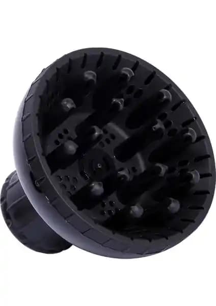 Vigo Profesyonel Kuaför Fönlerine Uygun Siyah Difüzör Saç Şekillendirme ve Kurutma Aksesuarı