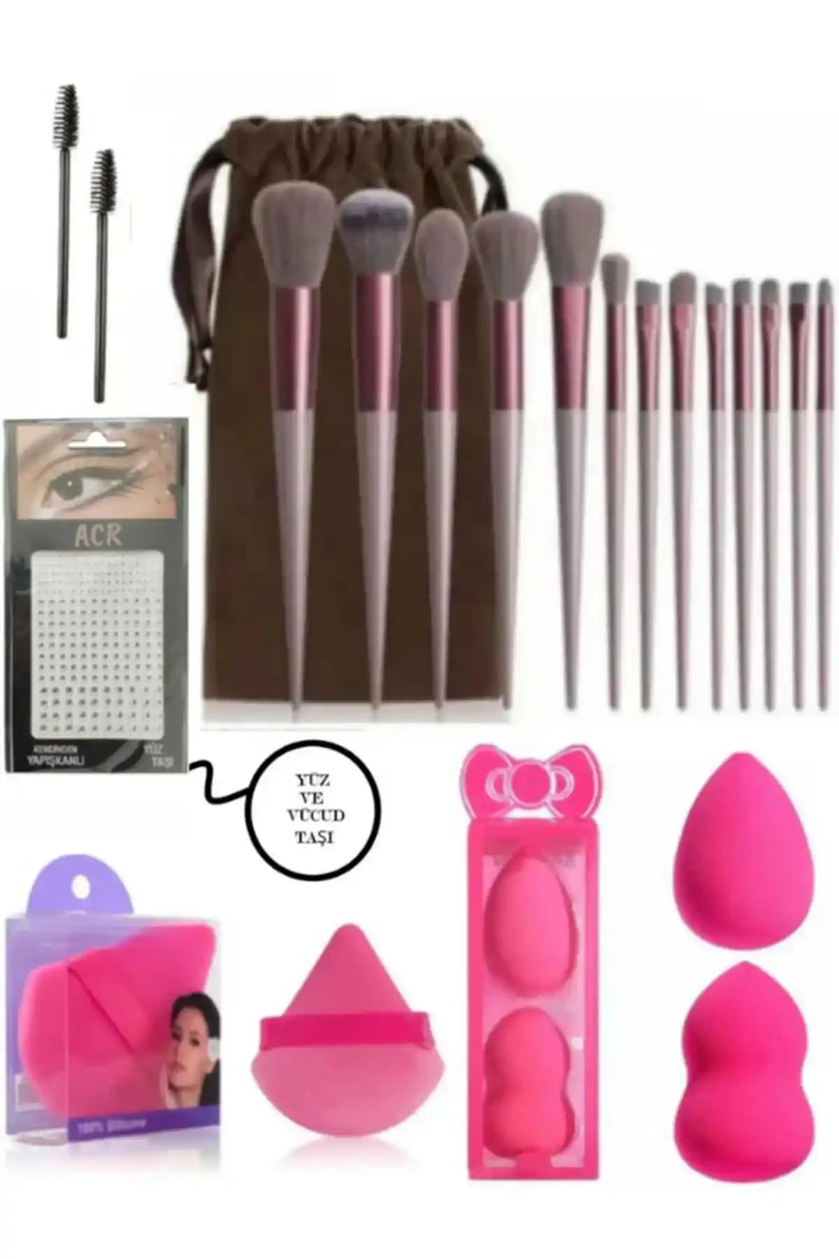 AcarlarTicaret ve MUJGAN Makyaj Fırça Setleri Karşılaştırması: Hangi Set Daha Kullanışlı