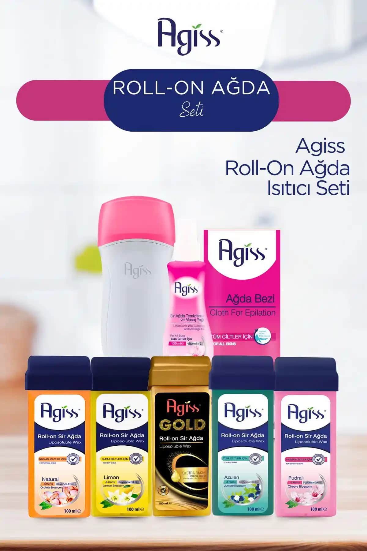 Agiss Roll-On Ağda Makinesi ile Evde Güvenli ve Etkili Epilasyon Yöntemi