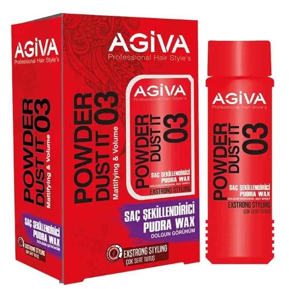 Agiva Toz Wax ile Güçlü ve Doğal Saç Şekillendirme Çözümü