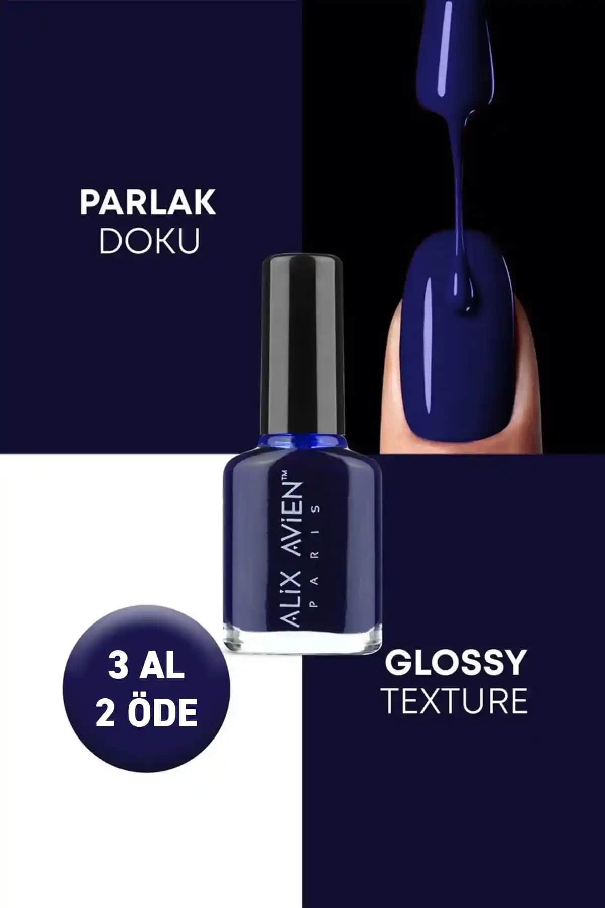 Alix Avien Lacivert ve Toz Mavi Oje Karşılaştırması: Renk, Kalıcılık ve Uygulama Özellikleri