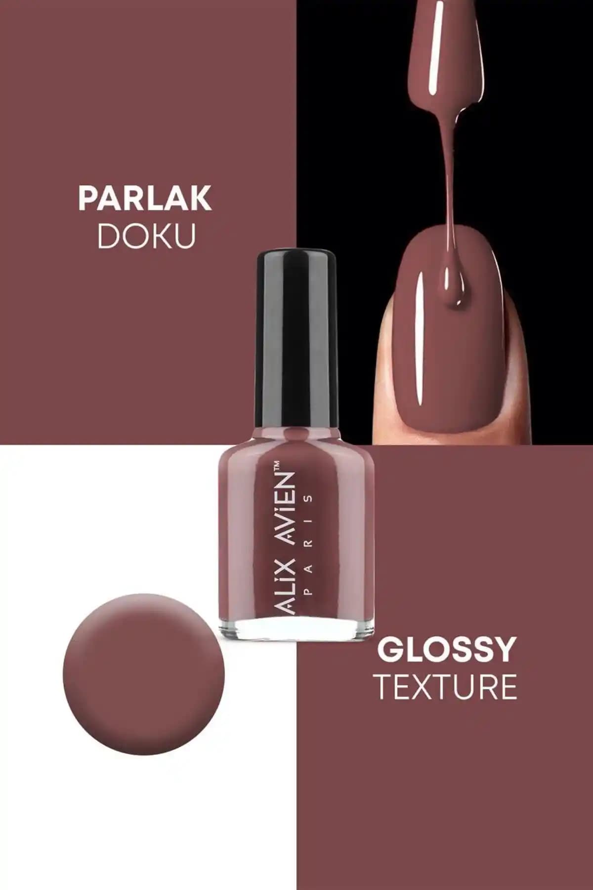 Alix Avien Oje 100 Kırmızı – Uzun Süre Parlak ve Güvenli Tırnak Rengi Seçeneği