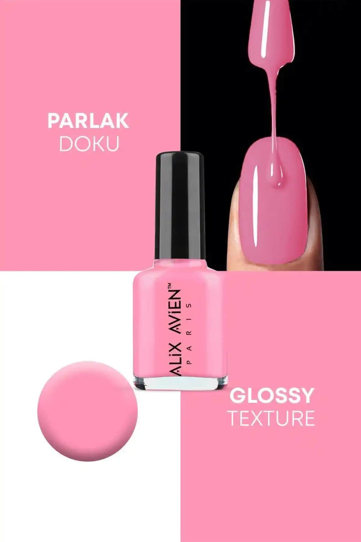 Alix Avien Pembe Oje ve Şeker Pembe Ürünleri Karşılaştırması