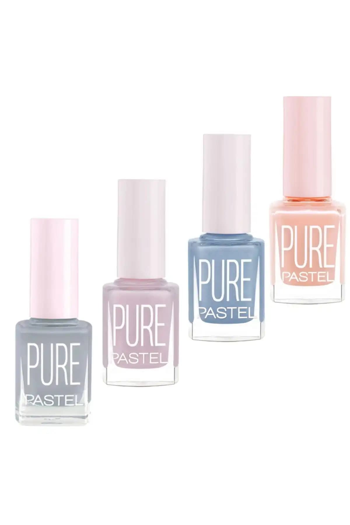 Alix Avien Vişne Rengi Oje ile Pastel 4'lü Set Karşılaştırması 2
