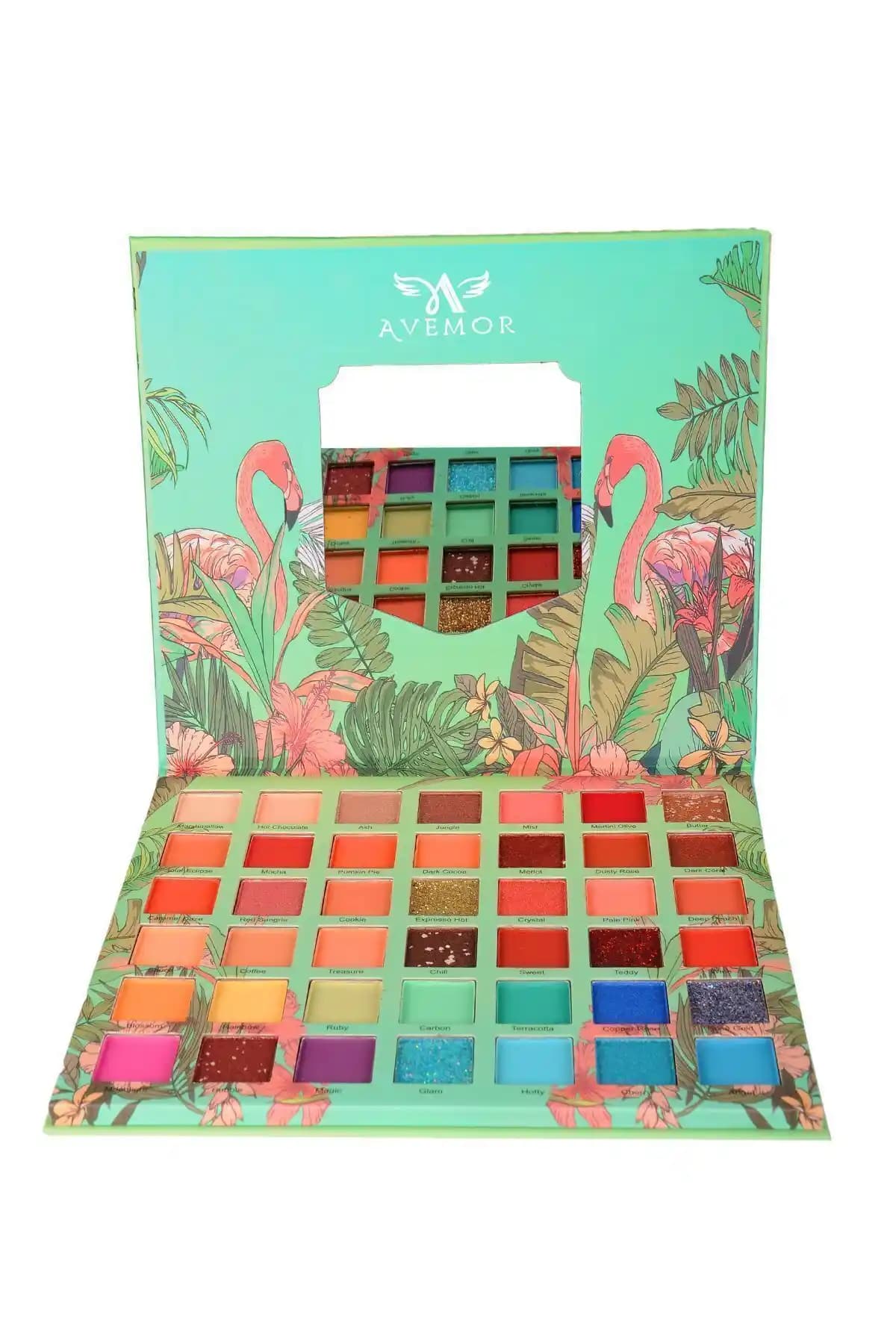 AVEMOR Flamingo Holiday ve Roesıa Rose Cosmetics Anylady Holiday Palet Karşılaştırması