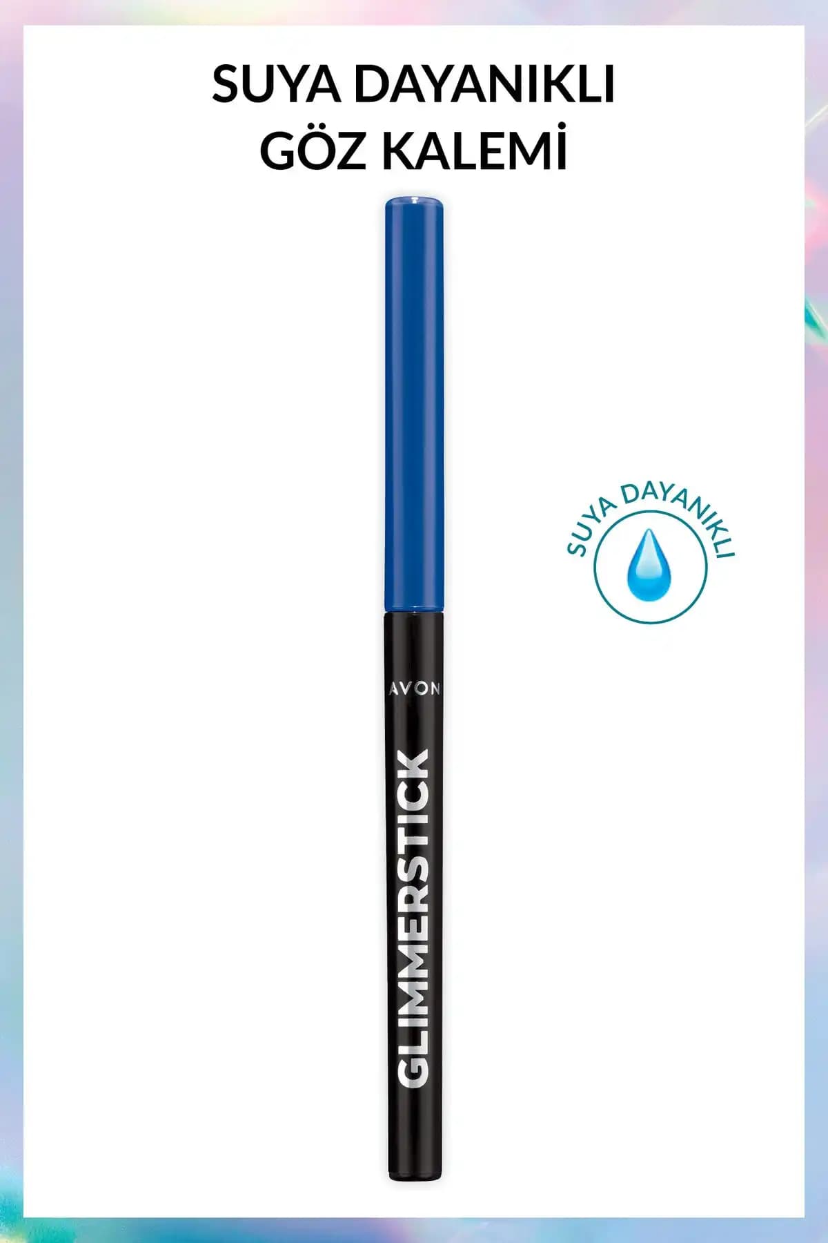 Avon Glimmersticks Asansörlü Göz Kalemi Azure Blue - Kalıcı ve Pratik Mavi Göz Kalemi